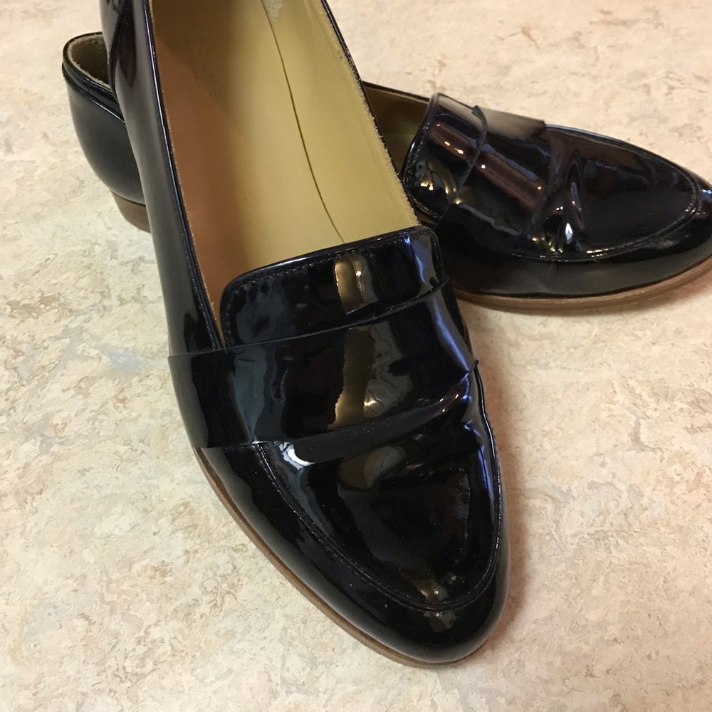 Sezane Michel women’s patent leather loafers 42